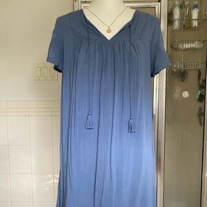 Old Navy Blue Short Sleeve Dress